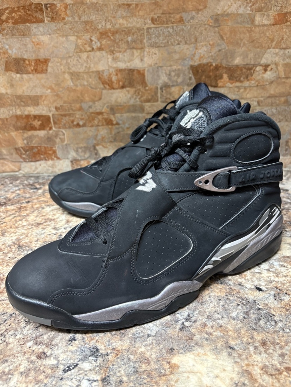 Jordan Retro 8 Chrome 2015 Size 13